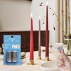 Taper Candle Fittings Protective Candle Holder Liner for Upright Candles