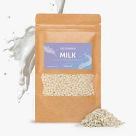 Waxing Beads for Wax, Hair Removal, 450 g, Milk-Scented Hard Wax or Wax for Painless Wax Beads, Hair Removal, for All Wax Warmers and Whole Body, Face, Bikini Zone