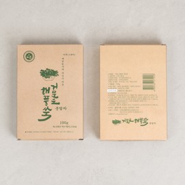 Domestic mugwort powder [Geomundo sea mugwort powder 100g] Fine powder shake latte misut powder / 국산 쑥가루 [ 거문도 해풍 쑥분말 100g ] 미세분말 쉐이크 라떼 미숫가루