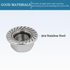 QUARKZMAN M10 x 1.25 mm Hexagonal Flange Nuts x 12