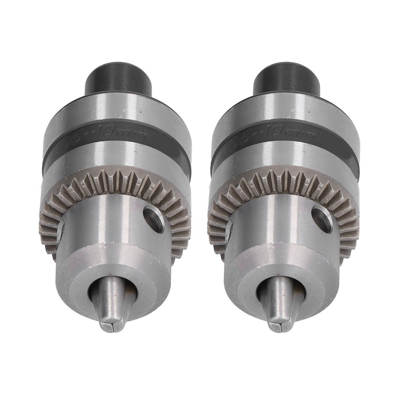 2 Set Heavy Duty Drill Chuck 3 Claw Aluminum Alloy