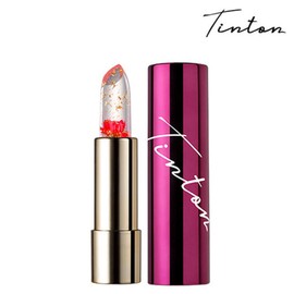 Tintone 틴톤 꽃 립스틱 단품 (색상 4종 중 선택 1종) Tinton Flower Lipstick Single (Choose 1 from 4 Colors)