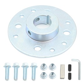 laffoonparts 3/4 Inch Bore and 3/16 Inch Keyway Go Kart Sprocket Brake Hub Kit, Steel Sprocket Hub with Hardware Kit for Mini Bike Dune Buggies Drift Trike Heavy Duty Go Kart Cart