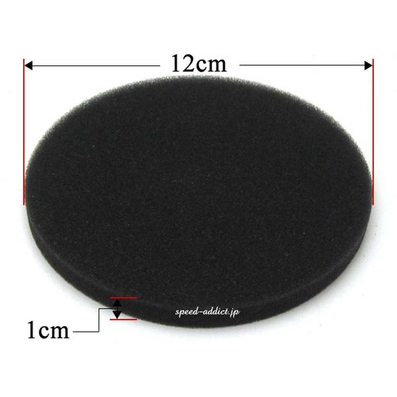 Helmet Top Pad ROUND 1cm