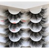 Pooplunch Pooplunch False Eyelashes Faux Mink Lashes Fluffy Long 8D