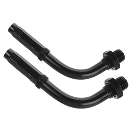 Gatuida 2pcs Motorcycle Modification Accessories Clutch Brake Cable Adjuster Screw Brake Clutch Adjuster Throttle Cable Adjuster Screw Dirt Bike Throttle Assembly Aluminum Alloy Black