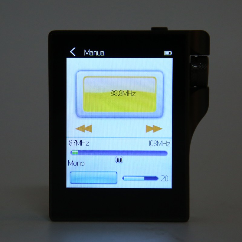 MP3 Player 2.4in Full Touch Screen HiFi Lossless Portable Music