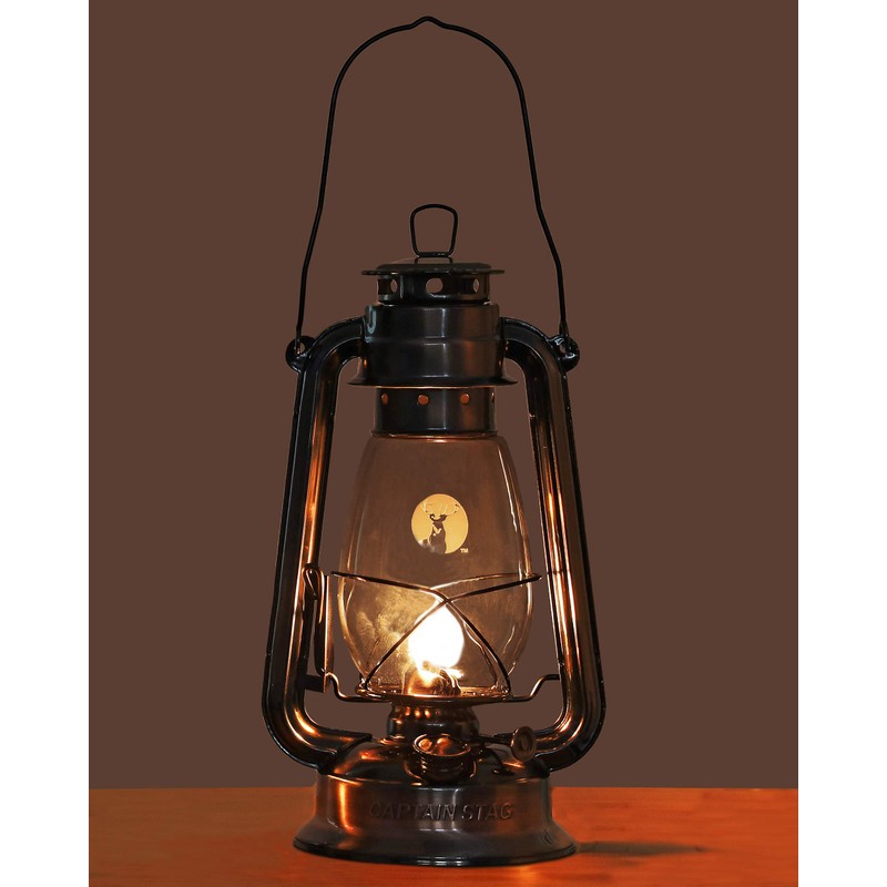 Captain Stag UK-507 CS Oil Lantern, Camping Emergency Lantern, Light,