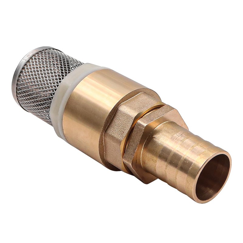 ANCLLO Suction Filter Set Brass 1 Inch Foot Valve With