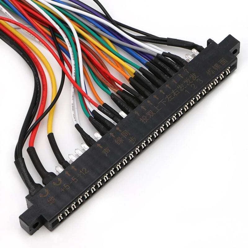 DIY Retro Arcade 56 Pin 28P Jamma Harness Extension For