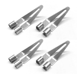SHMZK 4 PCS Plastic Smoothing Tip Head, Plastic Welder Soldering Tip Smooth Head Replacement, Stainless Steel Scrapper Plastic Welding Tip for Car Bumper Repair, Car Accessories