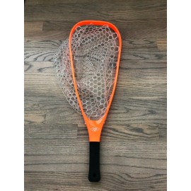 Ames Fly Fishing Fire Carbon Fiber Landing Net Orange Hand Fishing Net