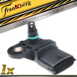 Frankberg Intake Manifold Pressure Sensor 4-Pin for Mito 500 Brava Bravo Doblo Grande Punto 0Punto Stilo Ypsilon Idea Linea Palio Y 1.2L 1.4L 1999-2024 46533518