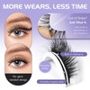 Self Adhesive Eyelashes Pre Glued Lashes 5 Pairs H39