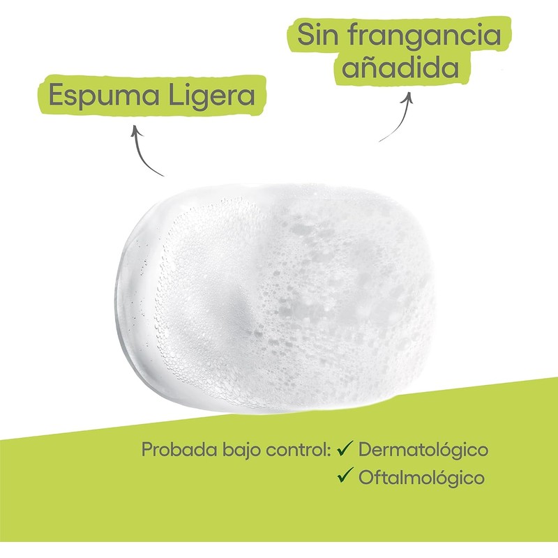 ADERMA, Biology Espuma Limpiadora Hidratante Facial con Ingredientes Naturales, 150ml