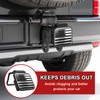 Hitch Covers 2 Inch, Rubber Trailer Hitch Cover, Square Mouth