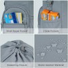 Insulated Crossbody Water Bottle Carrier with Phone Pocket