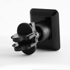 Celly, Magnetic Car Mount for Smartphone Line Black Label Phone Holder with 6 Very Strong Magnets Suitable for Air Vent Super Slim Design Adjustable Head 360°