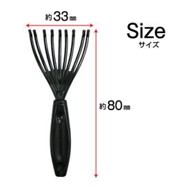 ヘアブラシクリーナー 3個セット お手入れ 髪の毛 ほこり 軽量 コンパクト 持ち運び 携帯用 きらきらぷんぷん丸 HBC-001