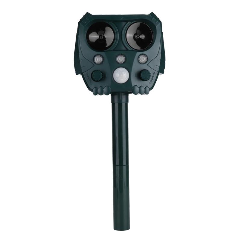 Ultrasonic Animal Repeller Solar Powered Mouse Repeller Expeller with 5