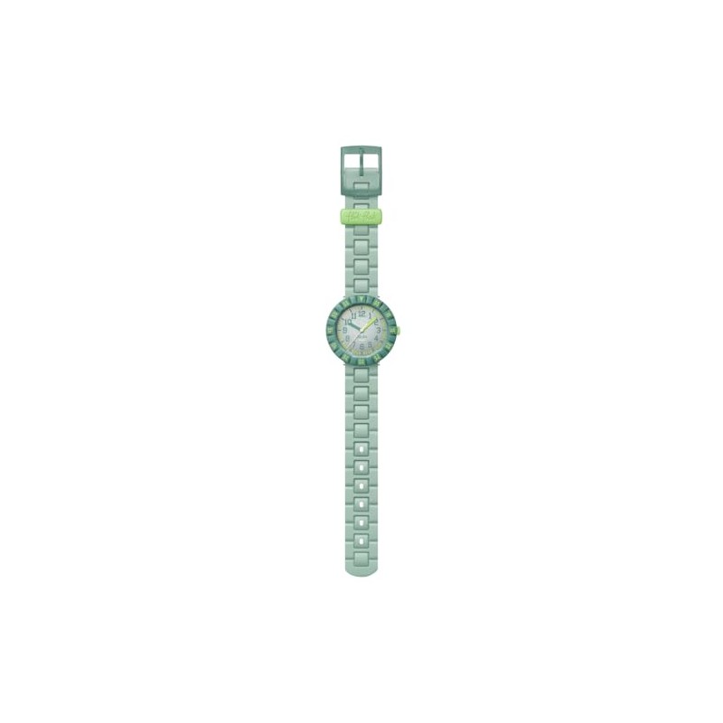 Flick Flak FCSP129 Children's Wristwatch GREENOLOGY FLIK TIME TO DISCOVER