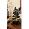 Bulldog Statue with Storage Tray for Keys and Jewelry –