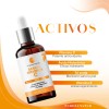 Serum Vitamina C + Acido Hialuronico Antiedad Hidratante Todos Día/noche