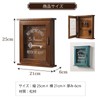 Hkyna Antique Interior Key Storage Wall Hanging Key Case No