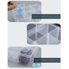 Hlotmeky Plastic Organizer Box with Dividers - Bead Organizer, 15