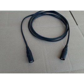 Unbranded/Generic PRO CAT5E Tactical Shielded w/Neutrik Ethercon Digital Audio Cable RJ45  - 3 FT, Black