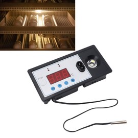 Inkubator-Temperaturregler, Automatischer Intelligenter Eier-Brutmaschinen-Thermostat, Inkubator-Temperatursensor mit Lampe, Geflügel-Brutmaschinen-Thermostat