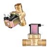 G1/2" DC 24V Normally Closed Brass Electric Solenoid Magnetic Valve
