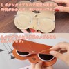 Moeagel Glasses Case with Strap, Convenient to Carry, Eyeglass Cover,