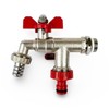 Wärmer System Outside Garden Tap Butterfly Handle with Sealing PTFE,