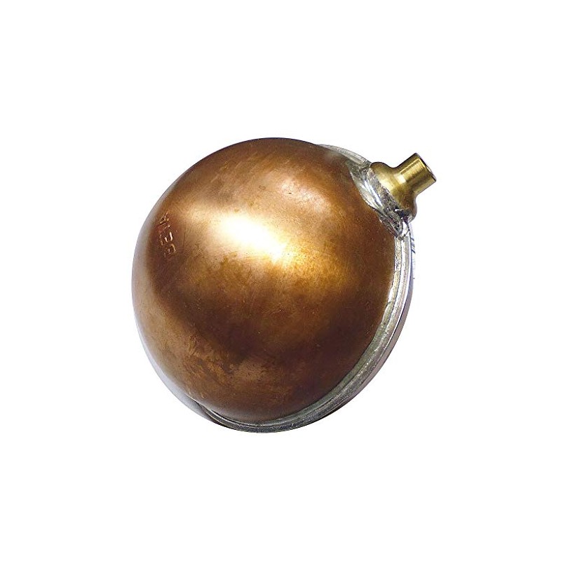4 1/2" Copper Circular Ball Valve Tank Float