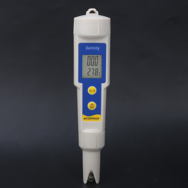 SA-1397 Portable Digital Salinity Meter High Precision Waterproof Salinity Temperature