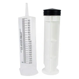 Romed Bladder Syringe Wound Syringe 3-Piece with Luer Attachment 200 ml (Pack of 1)