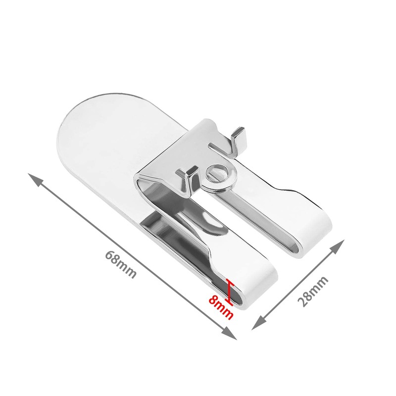 eMagTech Pack of 2 Belt Hook Clips Compatible with DeWalt