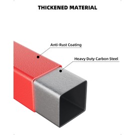 GarveeTech 2'' Forklift Trailer Hitch Receiver for Dual Pallet Forks, [6500lbs Load Capacity] Forklift Tow Hitch Attachment Adapter for 2'' Class III & IV Inserts