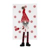 Mud Pie Christmas Dangle Gnome Tea Towel, Gnomies, 21" x