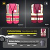 AYKRM 11 colors available safety vest small High Vis Reflective