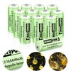 Henreepow Ni-MH 2/3AAA 1.2v 400mAh Rechargeable Batteries,Low Self-Discharge, Long Range