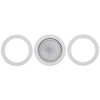 Bialetti 0800001 3 Guarnizioni e 1 Piastrina, 1 Tazza, Aluminium,
