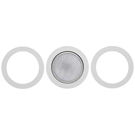 Bialetti 0800001 3 Guarnizioni e 1 Piastrina, 1 Tazza, Aluminium, Caoutchouc, Multi