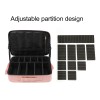 Estuche De Maquillaje De Viaje Profesional Con Divisores