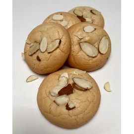 Amygdalota Hand Made Traditional Greek Almond Cookies (16 oz)