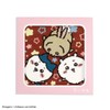 Chiikawa 41-5090250 Glitter Towel Handkerchief, Pink, Chenille, Packaged, Cute, Approx.