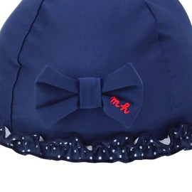 MIKI HOUSE 12-9108-959 Swim Cap, Swimming Hat, Pool, Swimming, UV Protection, For Girls, Babies, Kids, Babies, navy