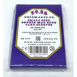 docsmagic.de Double Mat Card Sleeves Standard – Black Blue Green Red White Yellow Mint Pink Purple Orange Light PKM MTG