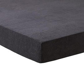 TRAUMSCHLAF Terry Cloth Massage Table Cover Therapy Couch Cover Anthracite 65 x 190 x 10 cm